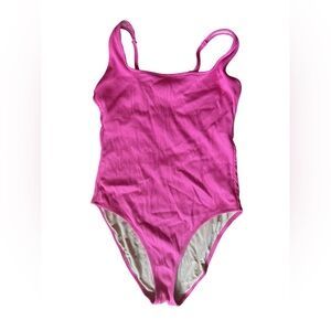 Pink One Piece Swimsuit